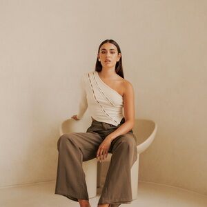 SABO one shoulder top